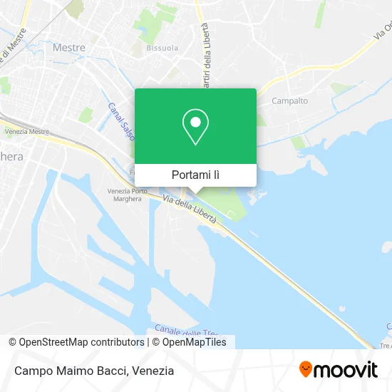 Mappa Campo Maimo Bacci