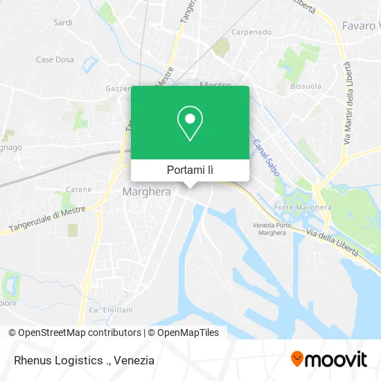 Mappa Rhenus Logistics .
