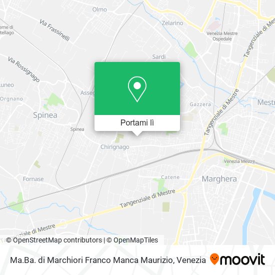 Mappa Ma.Ba. di Marchiori Franco Manca Maurizio