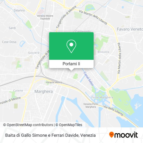 Mappa Baita di Gallo Simone e Ferrari Davide