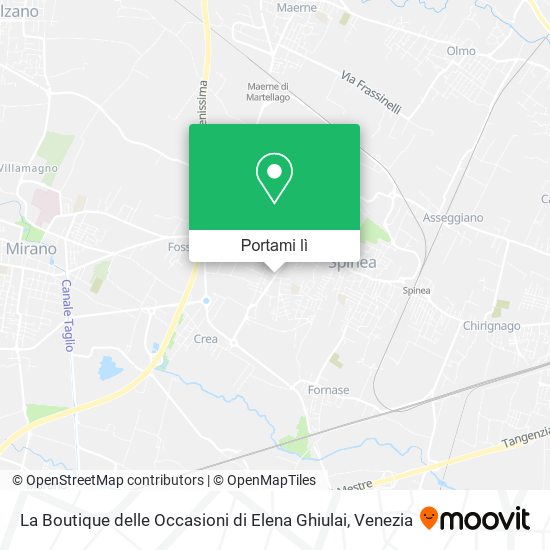 Mappa La Boutique delle Occasioni di Elena Ghiulai