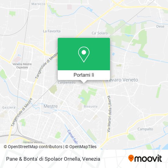 Mappa Pane & Bonta' di Spolaor Ornella