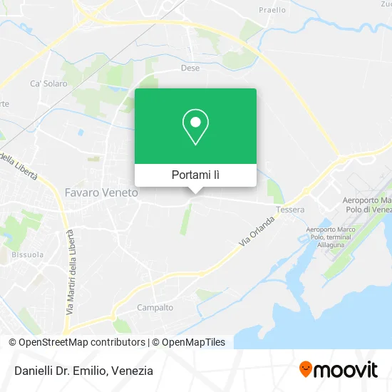 Mappa Danielli Dr. Emilio