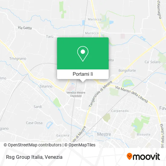 Mappa Rsg Group Italia