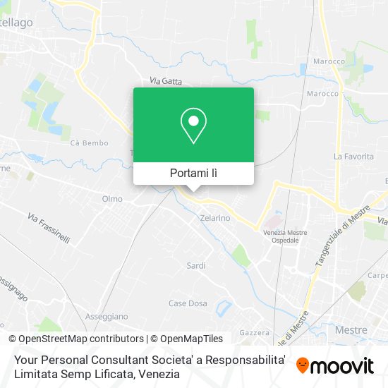 Mappa Your Personal Consultant Societa' a Responsabilita' Limitata Semp Lificata