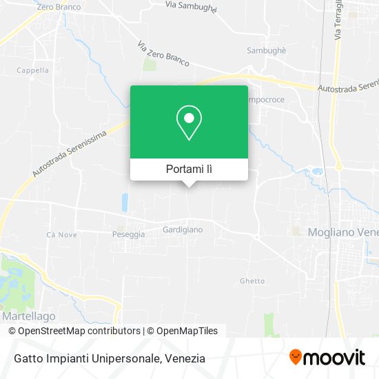 Mappa Gatto Impianti Unipersonale