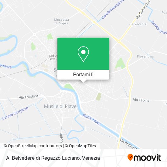 Mappa Al Belvedere di Regazzo Luciano