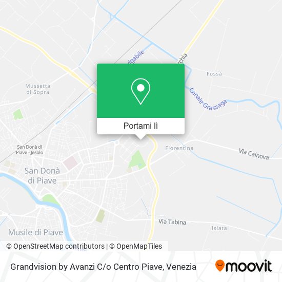 Mappa Grandvision by Avanzi C / o Centro Piave
