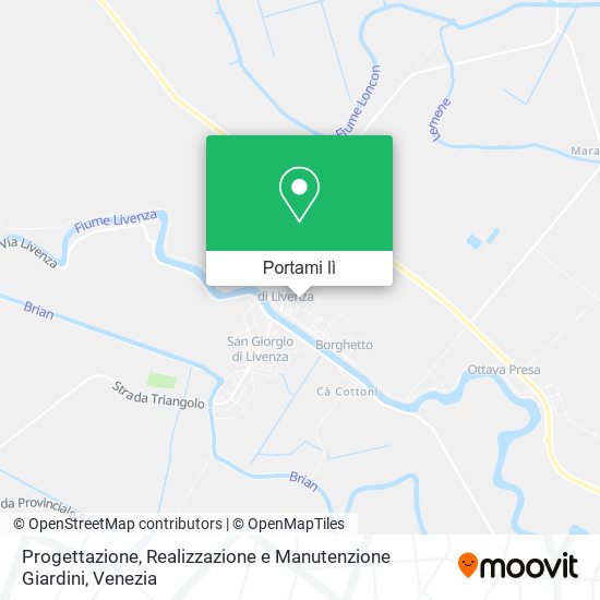 Mappa Progettazione, Realizzazione e Manutenzione Giardini