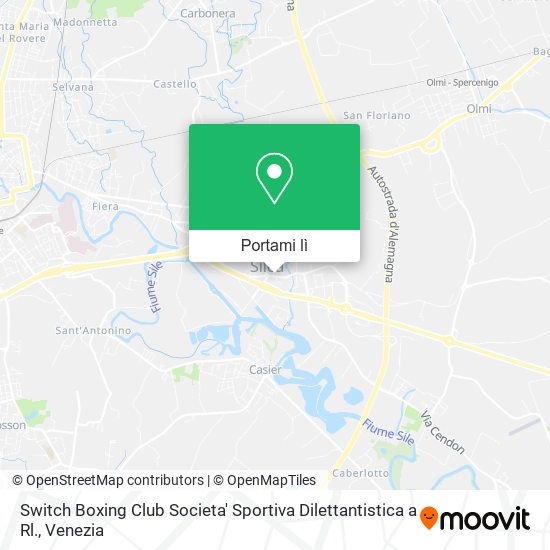 Mappa Switch Boxing Club Societa' Sportiva Dilettantistica a Rl.