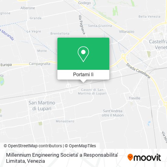 Mappa Millennium Engineering Societa' a Responsabilita' Limitata