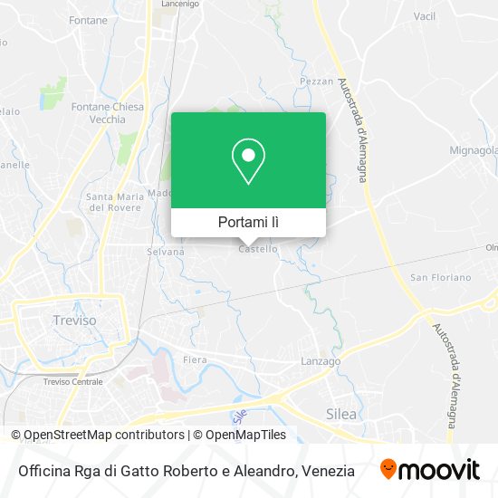 Mappa Officina Rga di Gatto Roberto e Aleandro