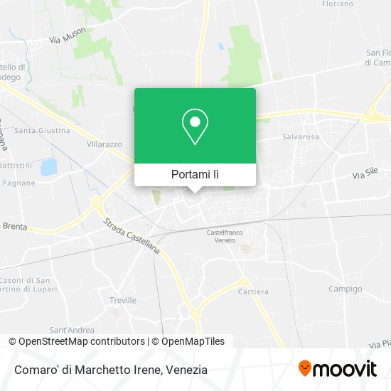 Mappa Comaro' di Marchetto Irene