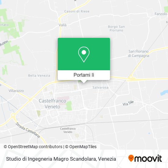 Mappa Studio di Ingegneria Magro Scandolara