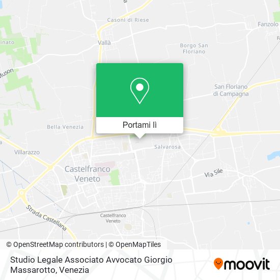Mappa Studio Legale Associato Avvocato Giorgio Massarotto