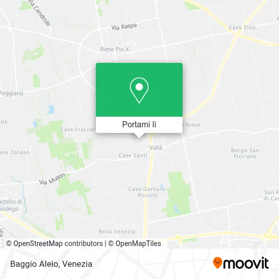 Mappa Baggio Aleio