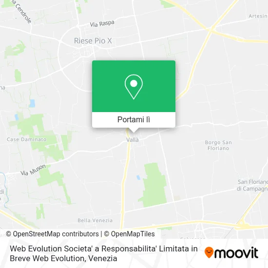 Mappa Web Evolution Societa' a Responsabilita' Limitata in Breve Web Evolution