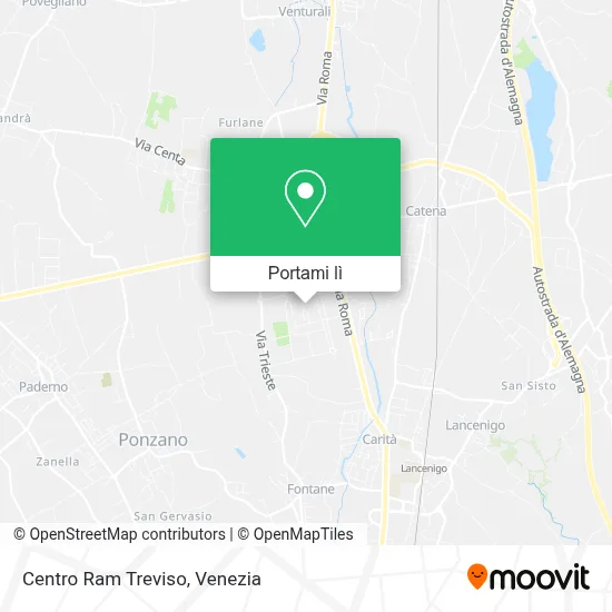 Mappa Centro Ram Treviso