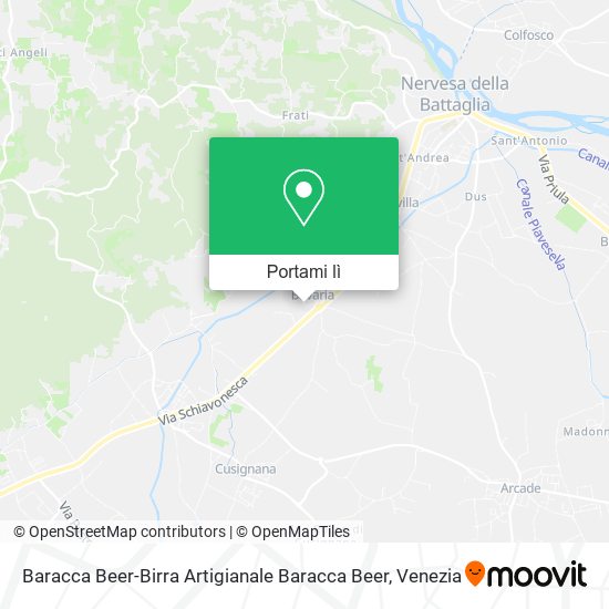 Mappa Baracca Beer-Birra Artigianale Baracca Beer