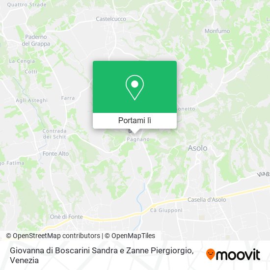 Mappa Giovanna di Boscarini Sandra e Zanne Piergiorgio