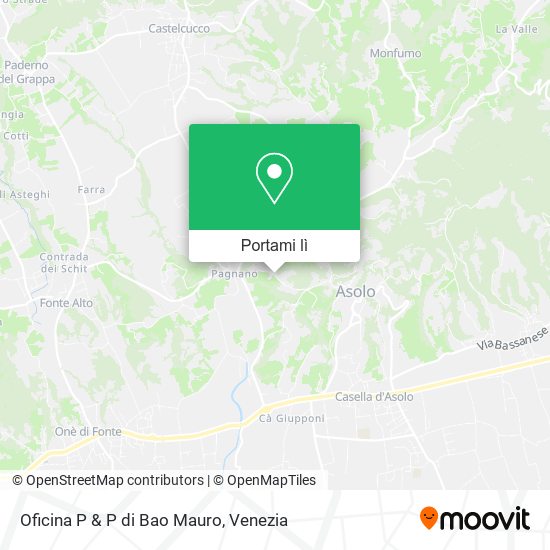 Mappa Oficina P & P di Bao Mauro
