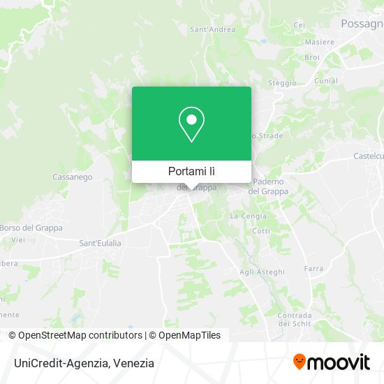Mappa UniCredit-Agenzia