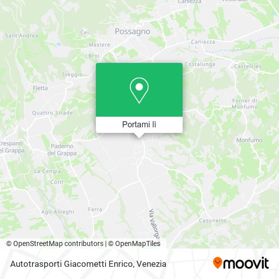 Mappa Autotrasporti Giacometti Enrico