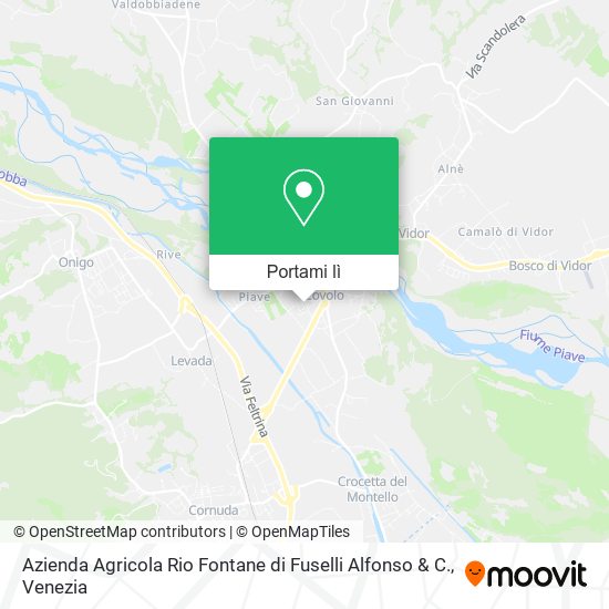 Mappa Azienda Agricola Rio Fontane di Fuselli Alfonso & C.