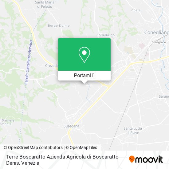 Mappa Terre Boscaratto Azienda Agricola di Boscaratto Denis
