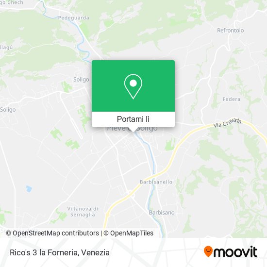 Mappa Rico's 3 la Forneria