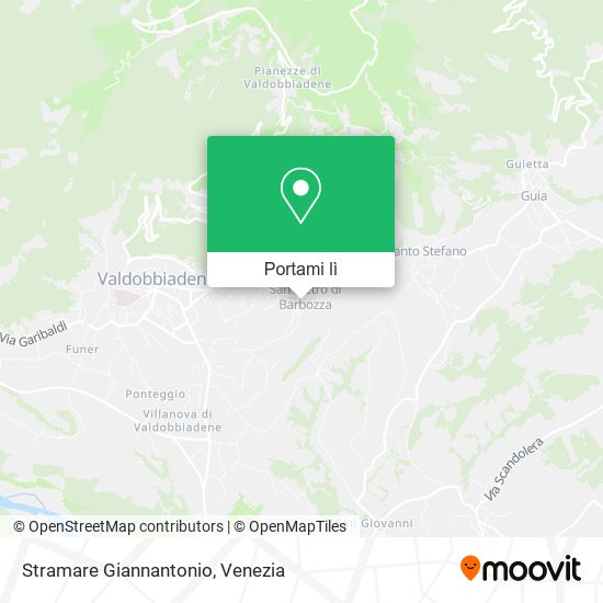Mappa Stramare Giannantonio