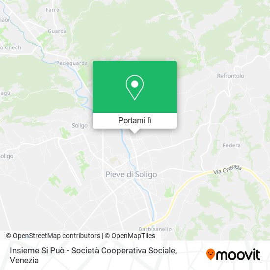 Mappa Insieme Si Può - Società Cooperativa Sociale