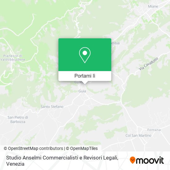 Mappa Studio Anselmi Commercialisti e Revisori Legali