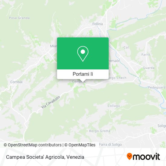 Mappa Campea Societa' Agricola