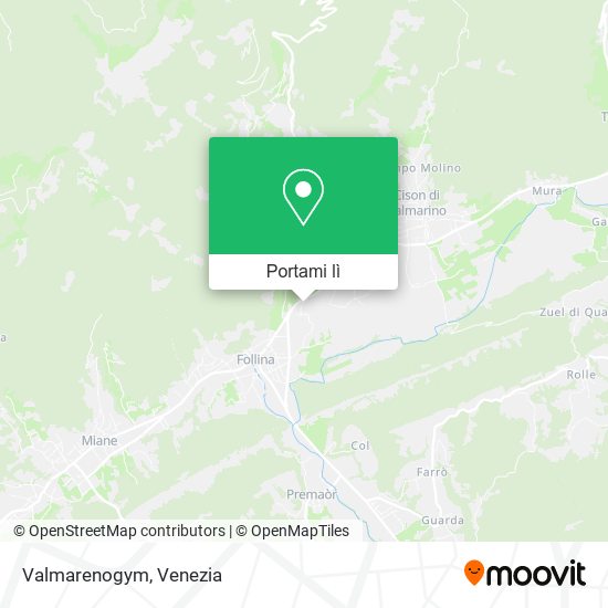 Mappa Valmarenogym