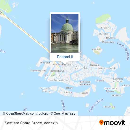 Mappa Sestiere Santa Croce