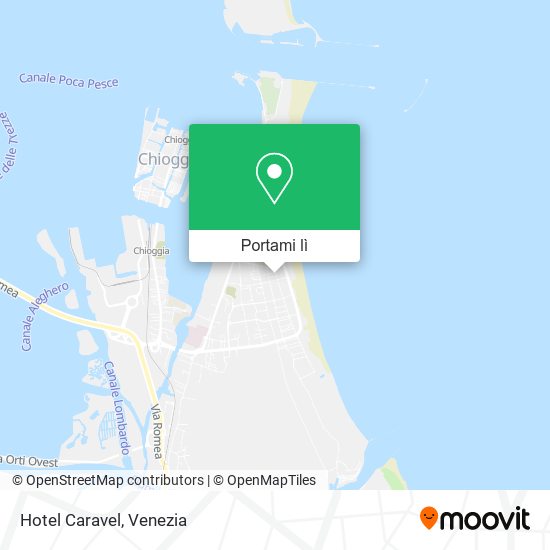 Mappa Hotel Caravel