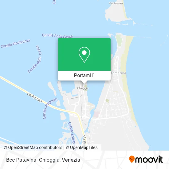 Mappa Bcc Patavina- Chioggia