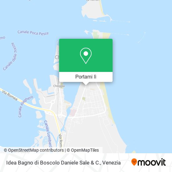 Mappa Idea Bagno di Boscolo Daniele Sale & C.