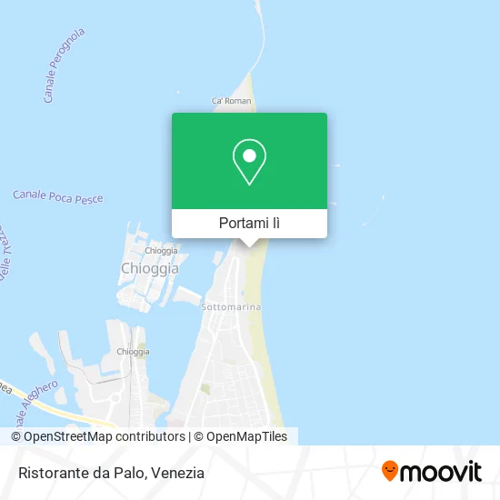 Mappa Ristorante da Palo