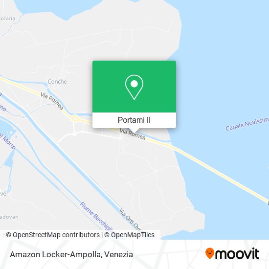 Mappa Amazon Locker-Ampolla