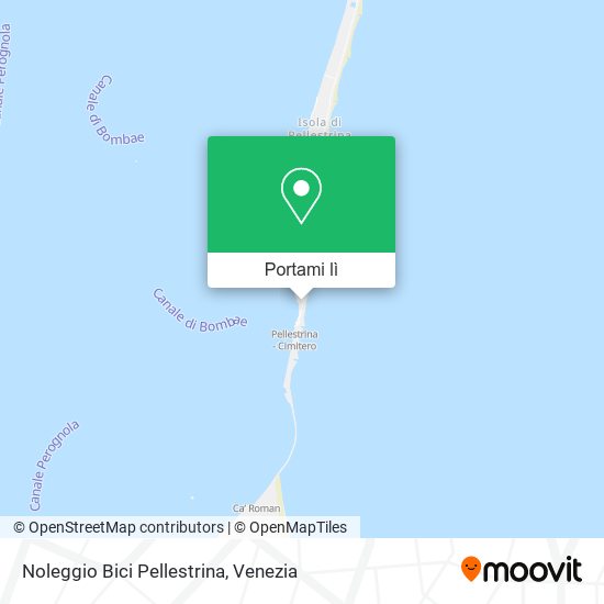 Mappa Noleggio Bici Pellestrina