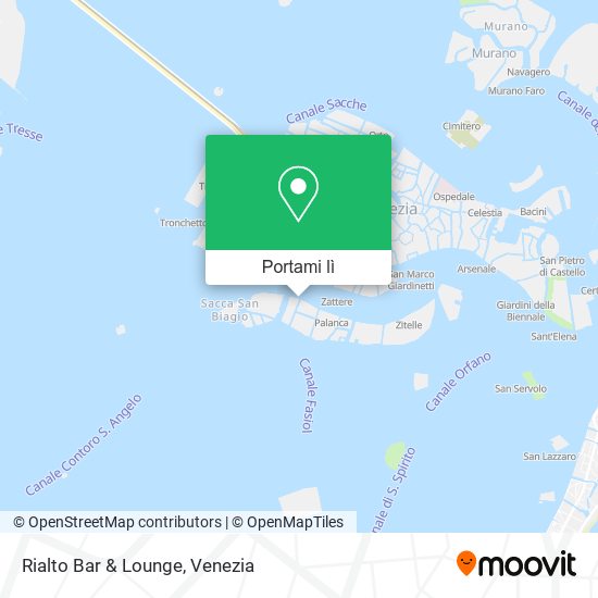 Mappa Rialto Bar & Lounge