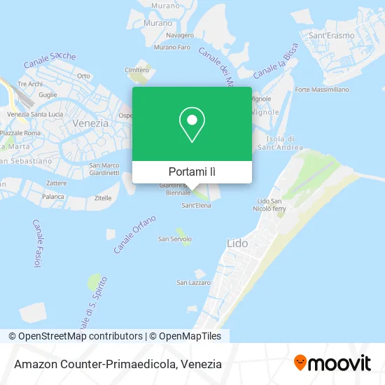 Mappa Amazon Counter-Primaedicola