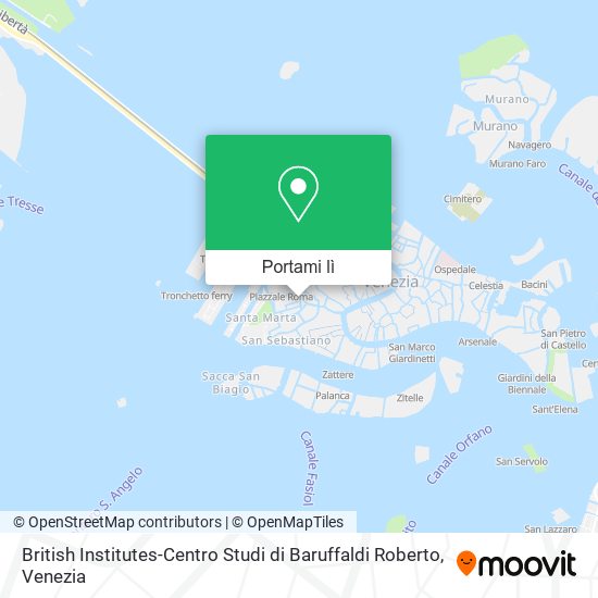 Mappa British Institutes-Centro Studi di Baruffaldi Roberto