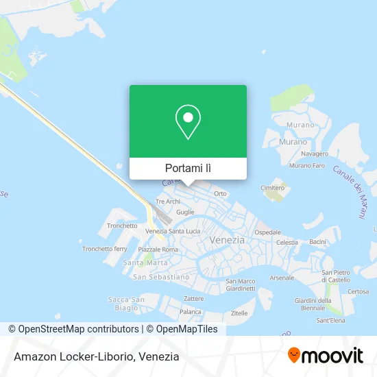 Mappa Amazon Locker-Liborio