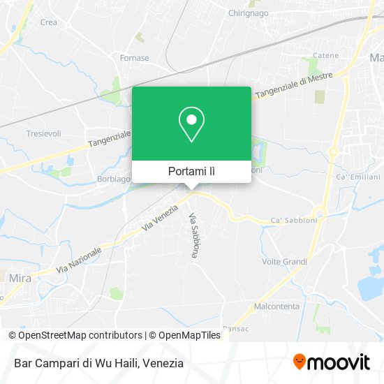 Mappa Bar Campari di Wu Haili