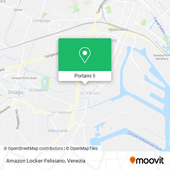 Mappa Amazon Locker-Felisiano