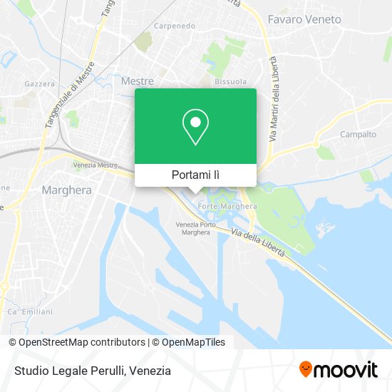 Mappa Studio Legale Perulli