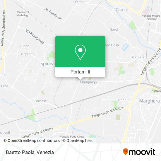 Mappa Baetto Paola